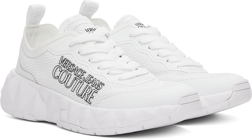 Versace Jeans Couture White Atom Sneakers - Picture 2
