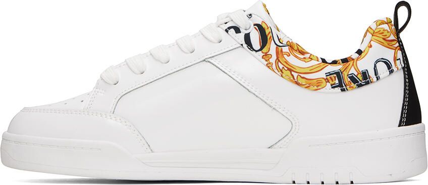 Versace Jeans Couture White Brooklyn Sneakers - Picture 3
