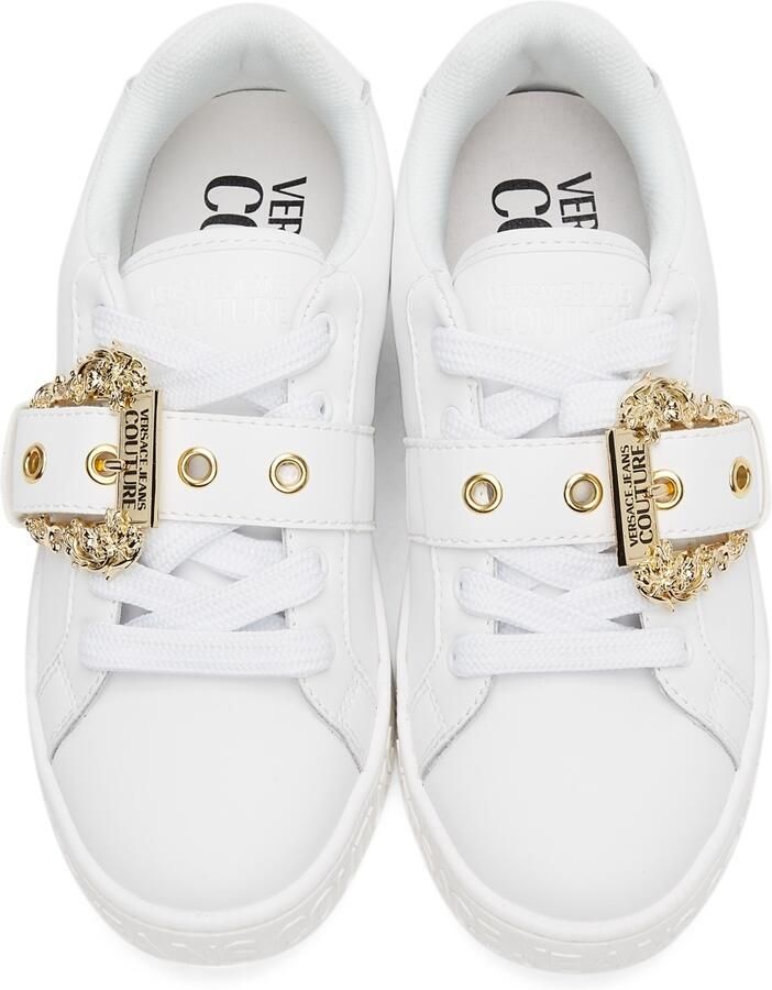 Versace Jeans Couture White Court 88 Couture I Sneakers