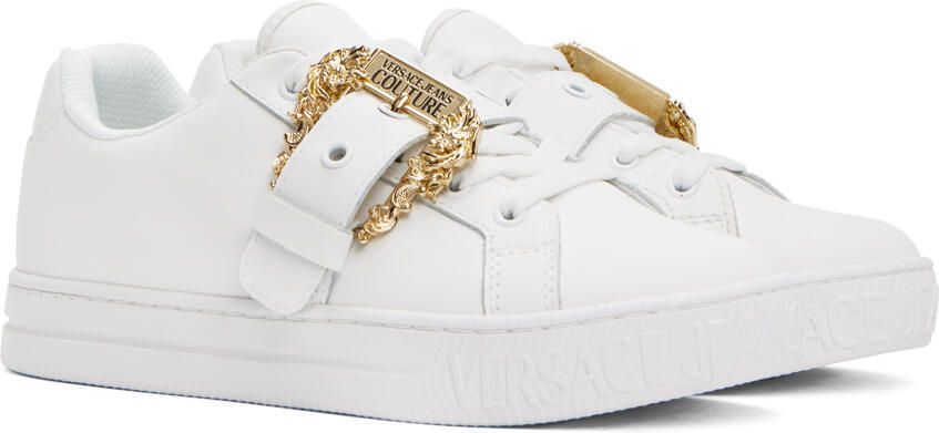 Versace Jeans Couture White Court 88 Sneakers - Picture 2