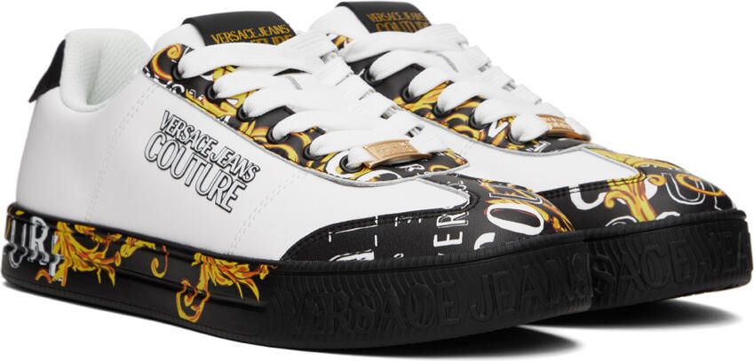 Versace Jeans Couture White Court 88 Sneakers - Picture 2