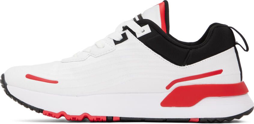 Versace Jeans Couture White Dynamic Sneakers - Picture 3