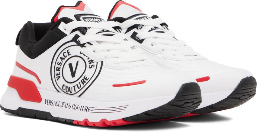 Versace Jeans Couture White Dynamic Sneakers - Picture 2