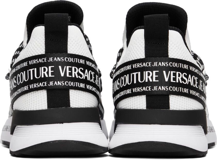 Versace Jeans Couture White Dynamic Sneakers