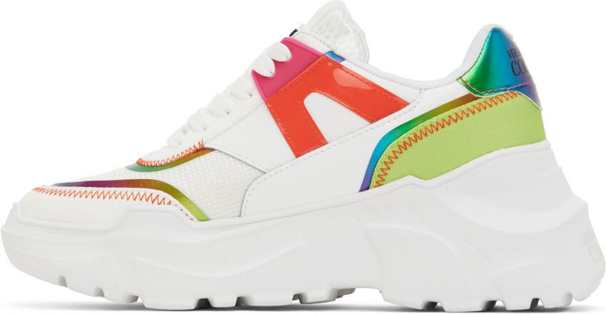 Versace Jeans Couture White Fondo Speedtrack Sneakers - Picture 3