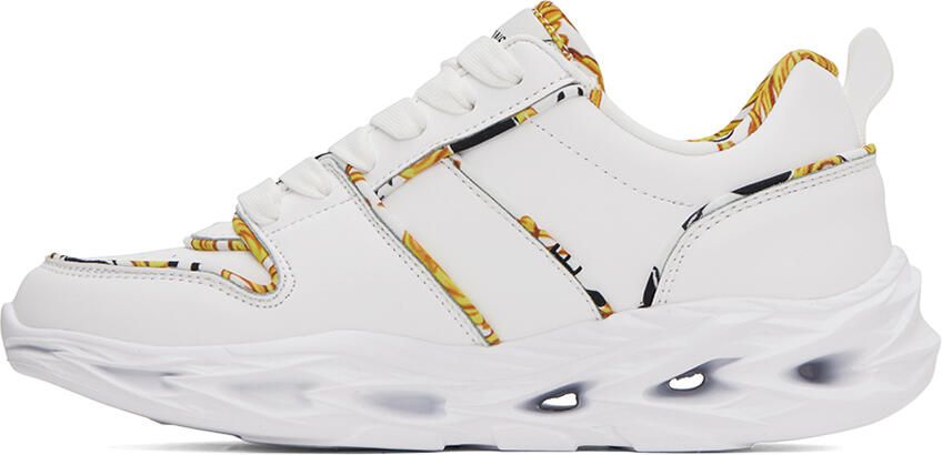 Versace Jeans Couture White Okinawa Sneakers - Picture 3