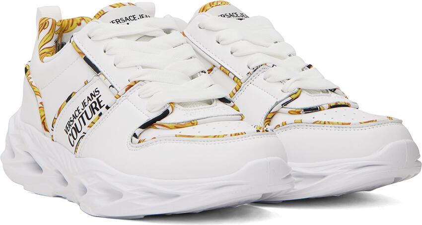Versace Jeans Couture White Okinawa Sneakers - Picture 2