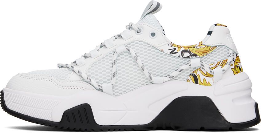 Versace Jeans Couture White Stargaze Sneakers - Picture 3