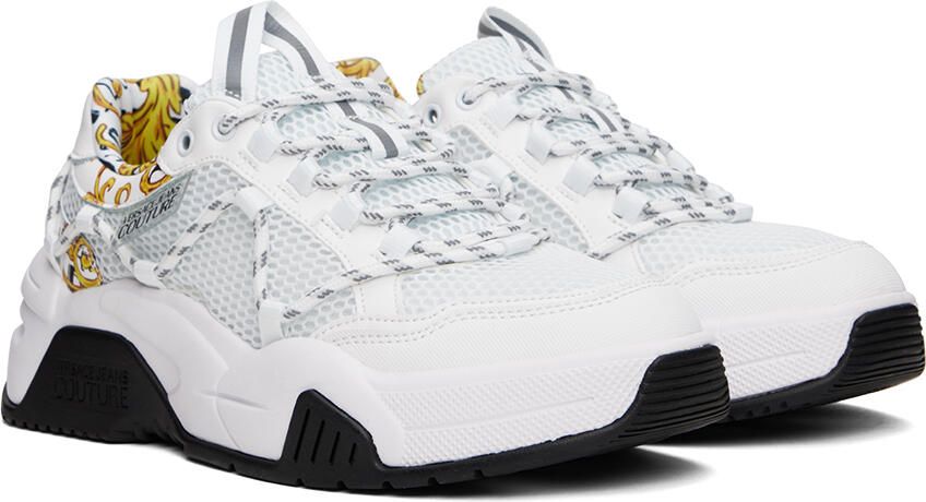 Versace Jeans Couture White Stargaze Sneakers - Picture 2