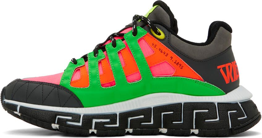 Versace Multicolor Trigreca Sneakers - Picture 3