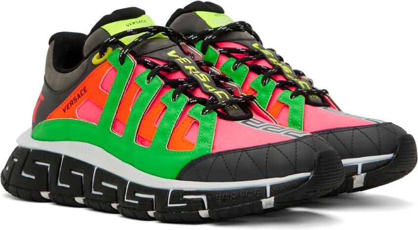 Versace Multicolor Trigreca Sneakers - Picture 2