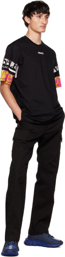 Versace Navy Trigreca Sneakers - Picture 4