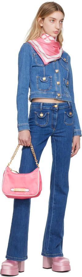 Versace Pink Medusa Aevitas Heels - Picture 4