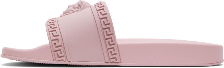 Versace Pink Palazzo Slides - Picture 4
