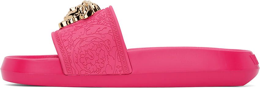 Versace Pink Palazzo Slides - Picture 3