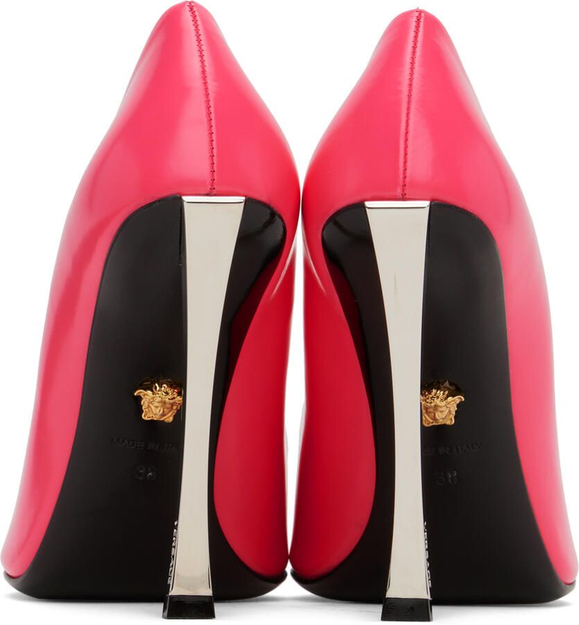 Versace Pink Pin-Point Heels