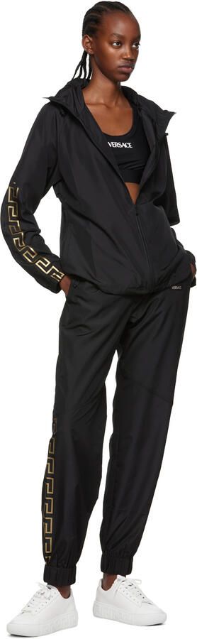 Versace White & Pink Safety Pin Sneakers - Picture 4