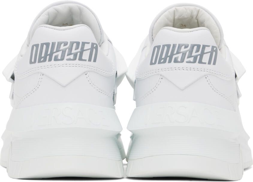 Versace White Odissea Sneakers