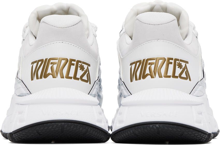 Versace White Trigreca Sneakers