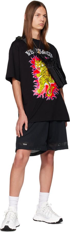 Versace White Trigreca Sneakers - Picture 4