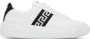 Versace White & Black Greca Sneakers - Thumbnail 1