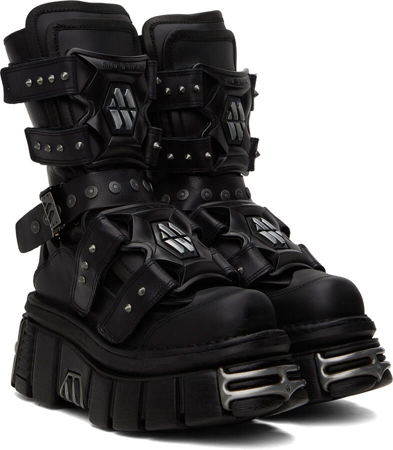 VETE TS Black New Rock Edition Gamer Boots
