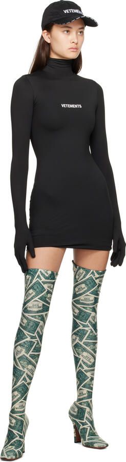 VETEMENTS Green Boomerang Sock Boots - Picture 4