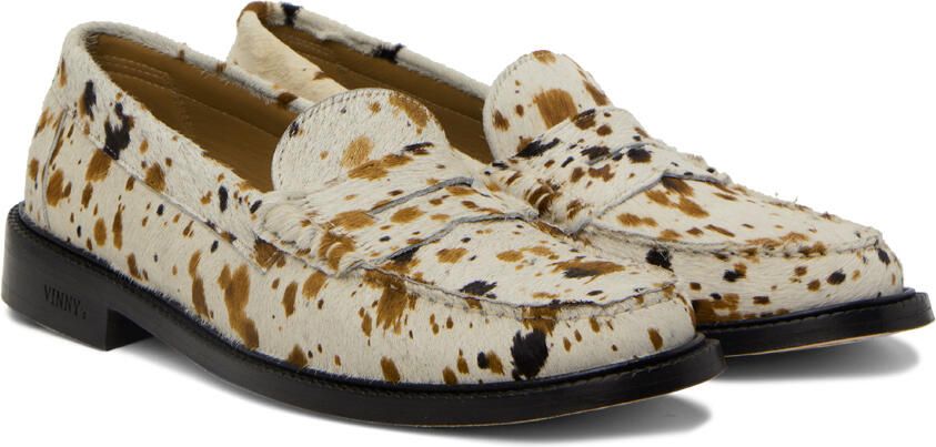 VINNY s Beige Yardee Loafers - Picture 2