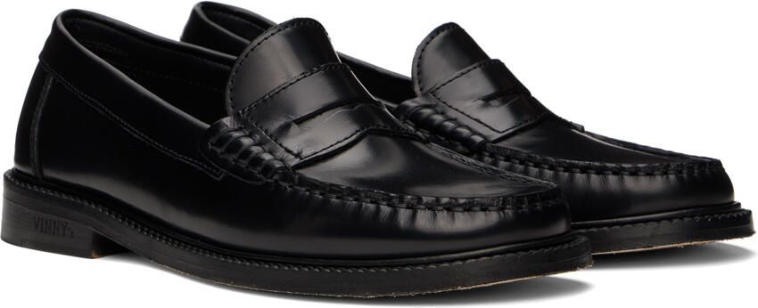 VINNY s Black Yardee Loafers - Picture 2