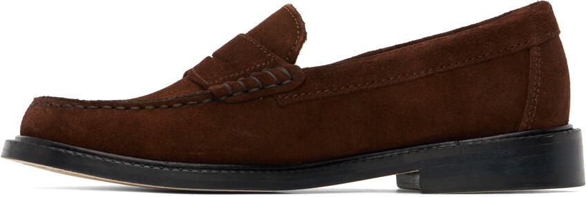 VINNY s Brown Yardee Mocassin Loafers - Picture 4