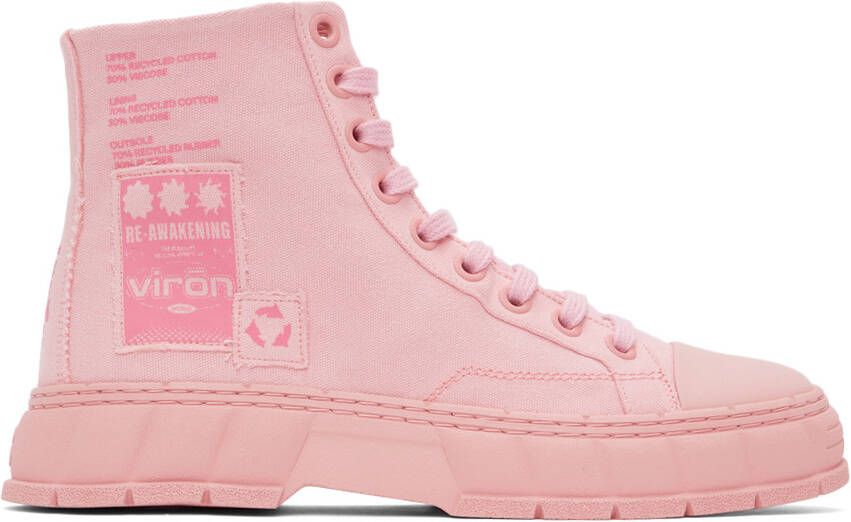 Virón Pink Recycled Canvas 1982 Sneakers