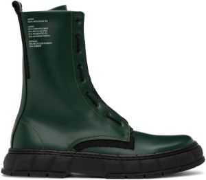 Virón SSENSE Exclusive Green 1922Z Boots