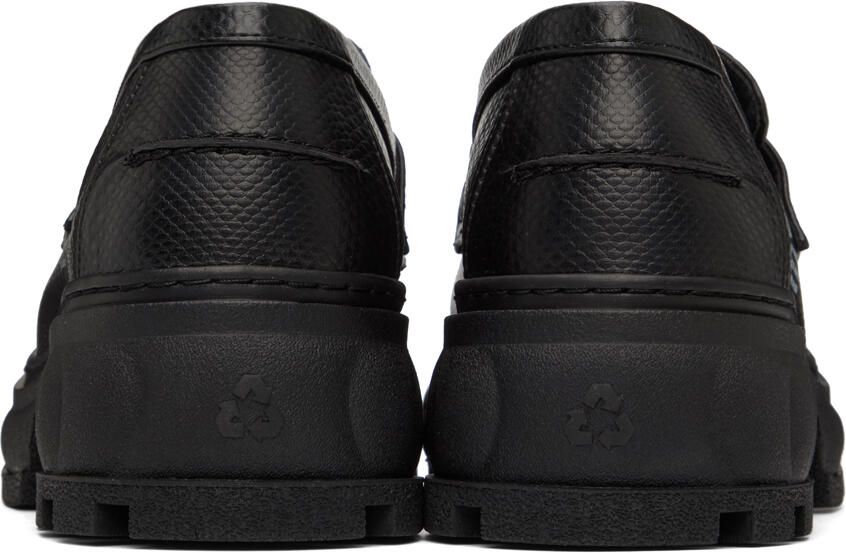 Virón Black Quantum Mamba Loafers