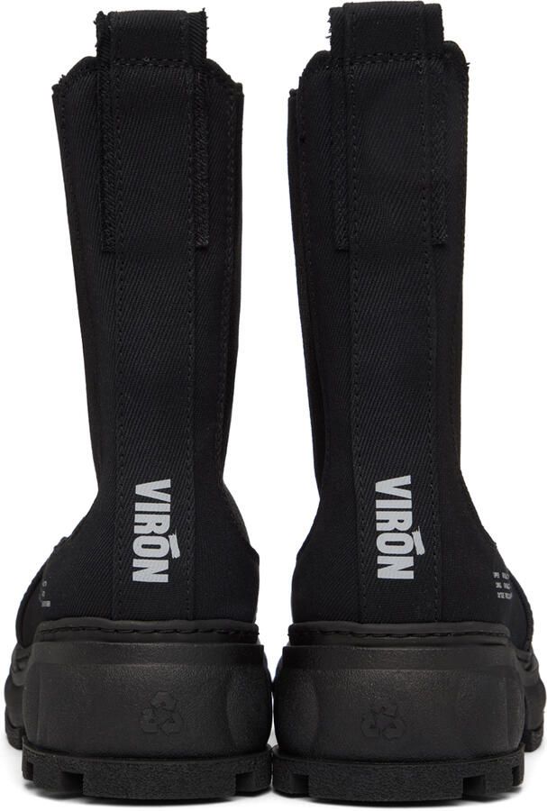 Virón SSENSE Exclusive Black Paradigm Chelsea Boots - Picture 3