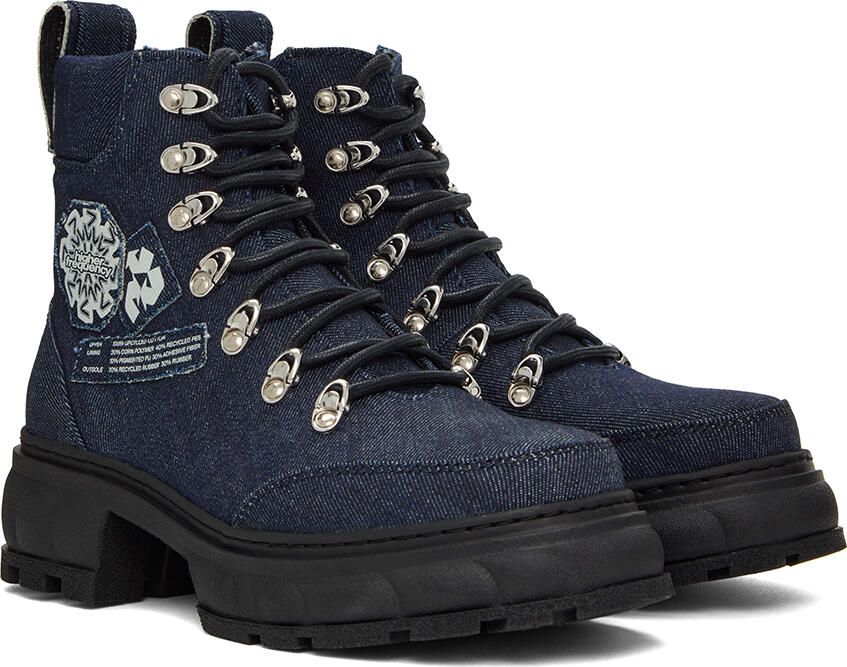 Virón SSENSE Exclusive Blue Disruptor Boots - Picture 2