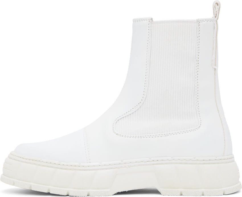 Virón White 1997 Chelsea Boots - Picture 3