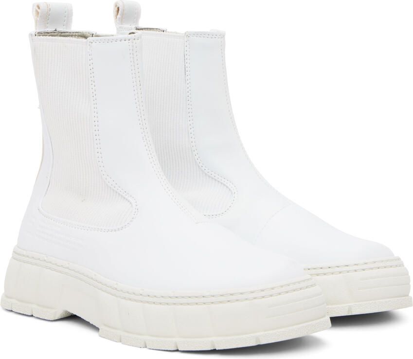 Virón White 1997 Chelsea Boots - Picture 2