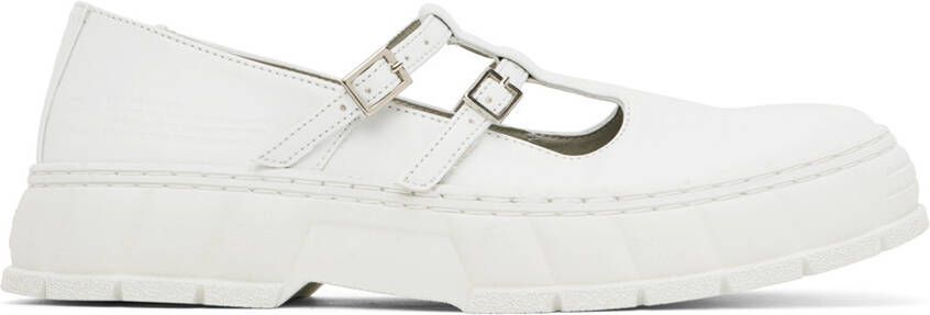 Virón White 2001 Mary Jane Loafers
