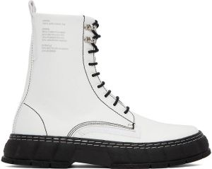 Virón White & Black 1992 Contrast Boots