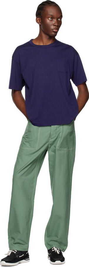 Visvim Black Hockney Folk Sneakers - Picture 4