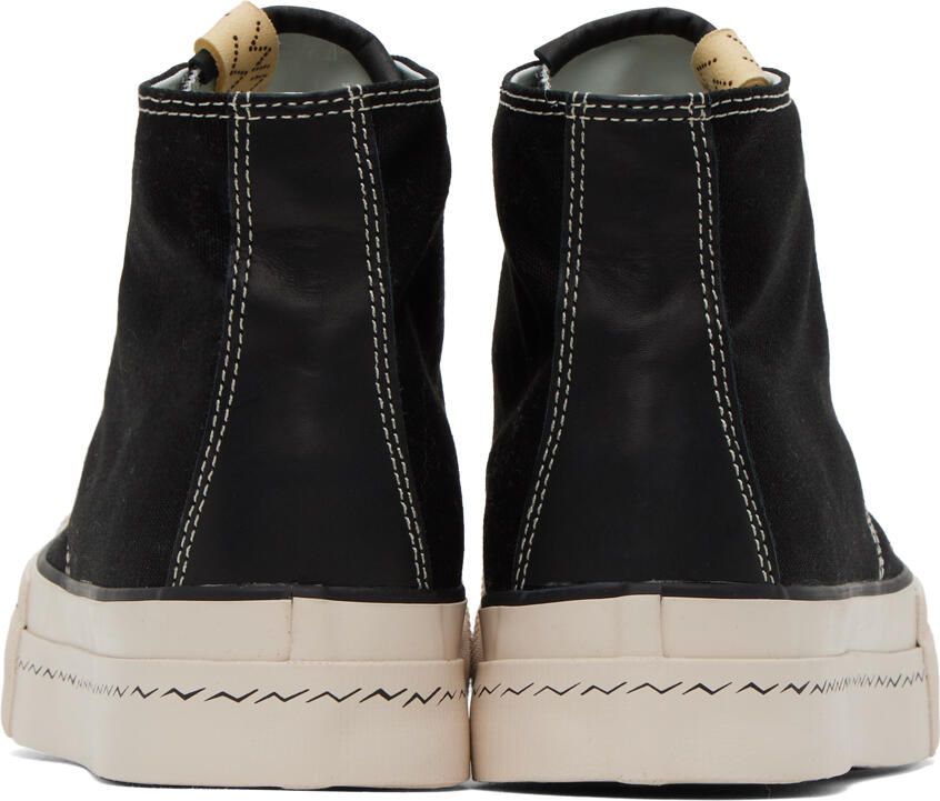 Visvim Black Skagway Hi Patten Sneakers