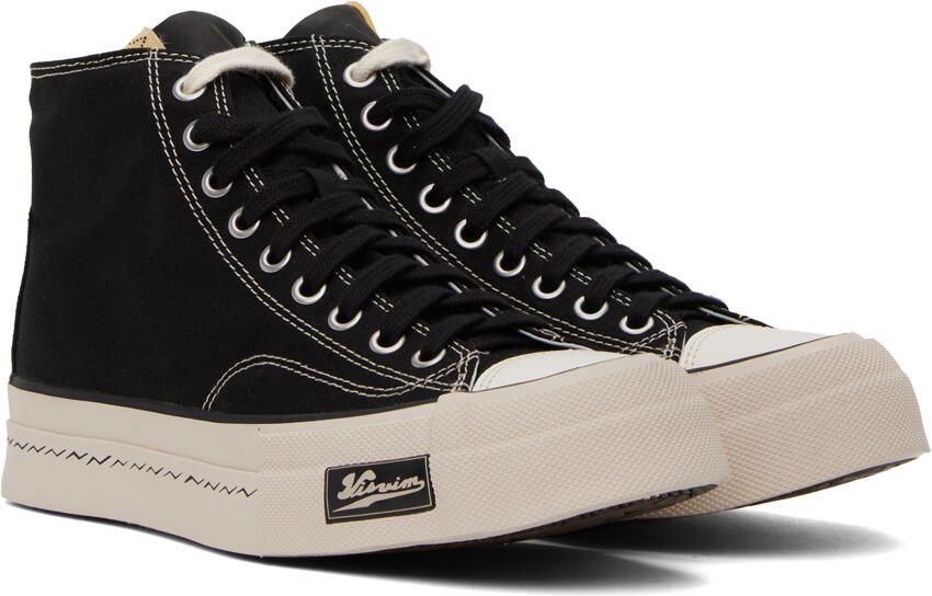 Visvim Black Skagway Hi Patten Sneakers - Picture 2