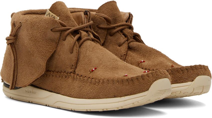 Visvim Brown FBT Lhamo-Folk Sneakers - Picture 2