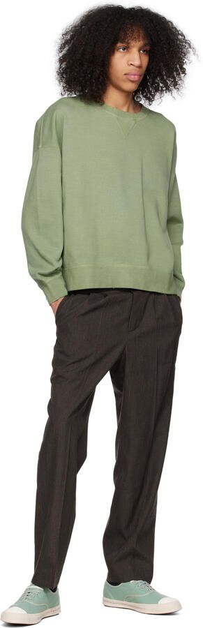 Visvim Green Logan Deck Sneakers - Picture 3