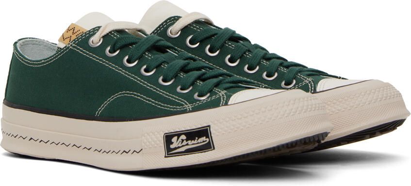 Visvim Green Skagway Lo Sneakers - Picture 2