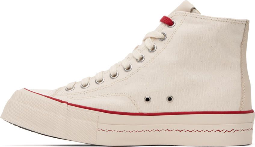 Visvim Off-White Skagway Hi Patten Sneakers - Picture 3