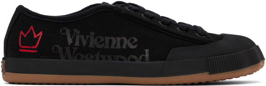 Vivienne Westwood Black Animal Gym Sneakers