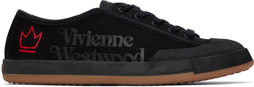 Vivienne Westwood Black Animal Gym Sneakers