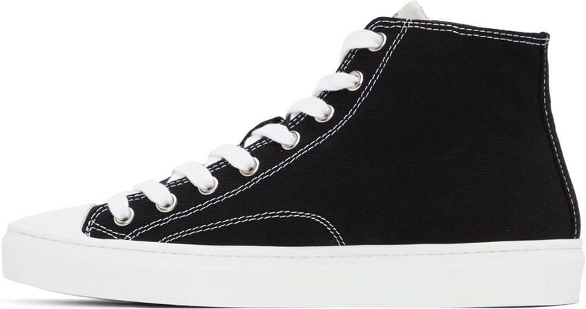 Vivienne Westwood Black Plimsoll High Top Sneakers - Picture 6