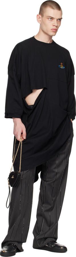 Vivienne Westwood Black Printed Sneakers - Picture 4